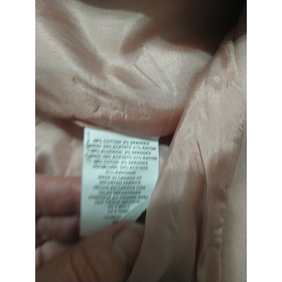 Bebe Blazer Blush Sz 8 City Officey Feminine - Picture 4 of 8